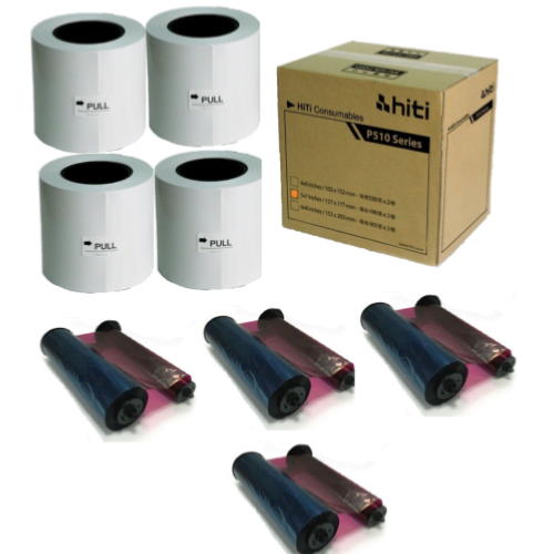 Papier + Ruban 13x18 (4X190 Photos) G2 - HITI 510