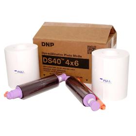 Papier + Encre 10x15cm - 800 photos - sans marquage - DNP  DS40 