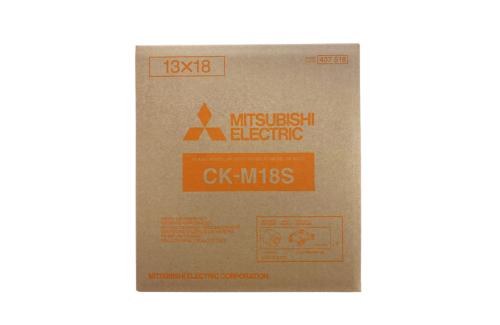 MITSUBISHI CK-M18S PAPIER + RUBAN 13X18 POUR CP-M15 400 TIRAGES