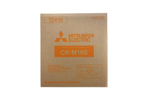 PAPIER + RUBAN 13X18 POUR CP-M15 - 400 TIRAGES - MITSUBISHI CK-M18S 