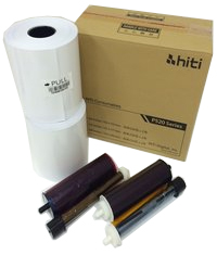 HITI P520L/525L -PAPIER  + RUBAN  10X15 (1000 PRINTS)