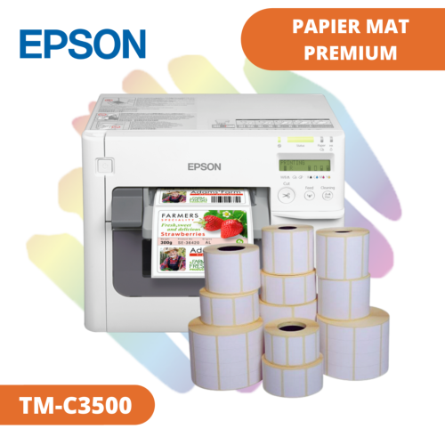 Papier Normal MAT pour TM-C3500 et C4000