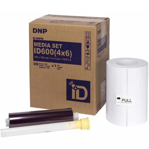 DNP ID600 (ID+) - Papier + Ruban 10x15 cm pour 350 photos